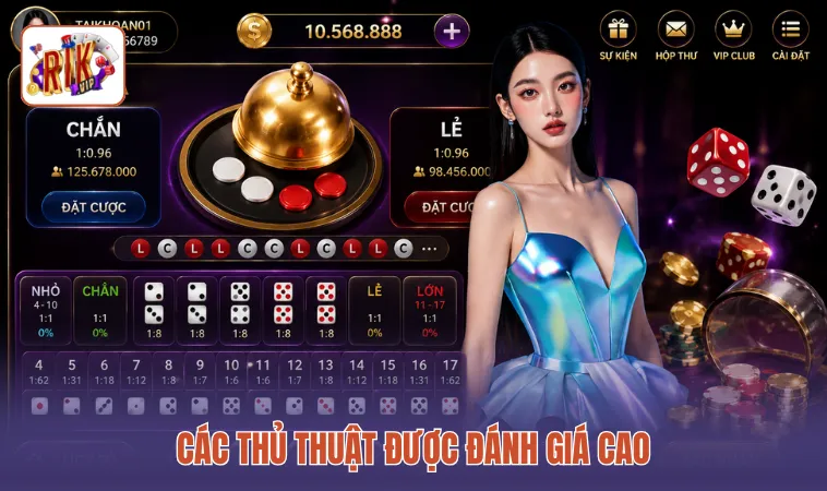 Các thủ thuật được đánh giá cao