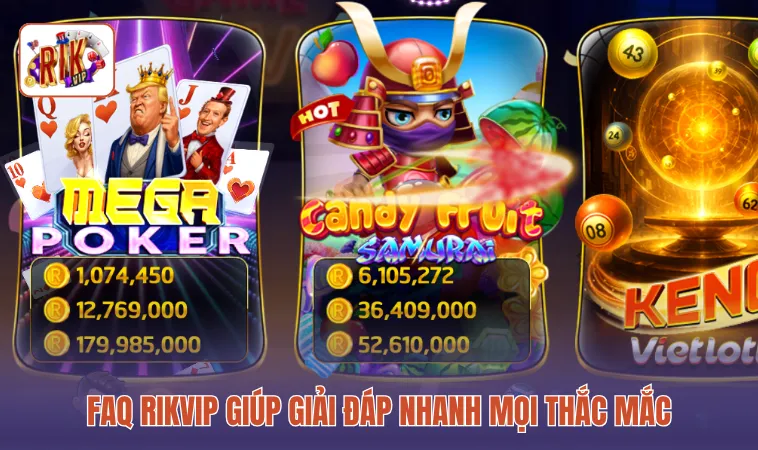 FAQ RIKVIP giúp giải đáp nhanh mọi thắc mắc