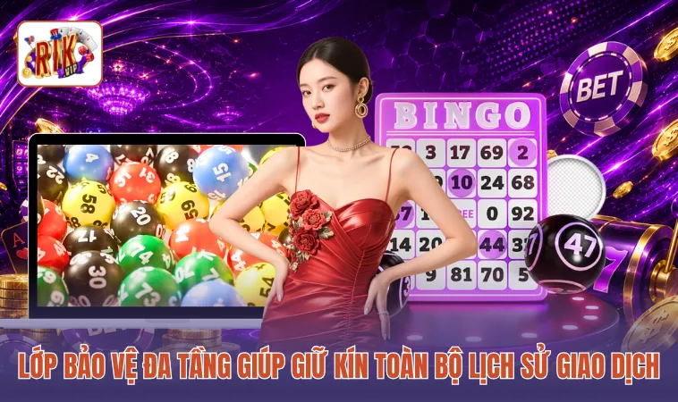 Lớp bảo vệ đa tầng giúp giữ kín toàn bộ lịch sử giao dịch