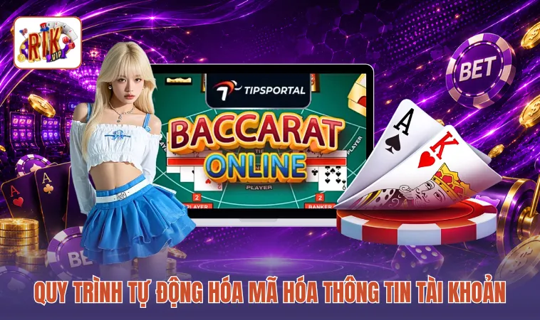 Quy trình tự động hóa mã hóa thông tin tài khoản