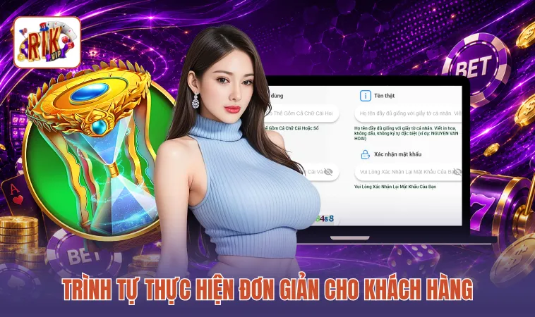 Trình tự thực hiện đơn giản cho khách hàng